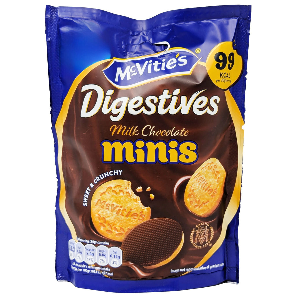 McVitie's Digestives Milk Chocolate Minis 80g - Blighty's British Store