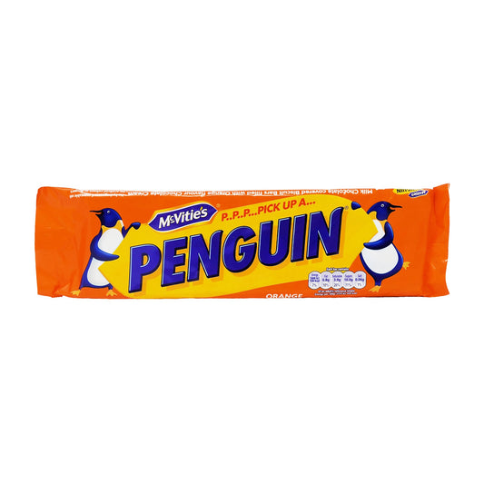 McVitie's Penguin Orange 7 Pack (7 x 24.6g) - Blighty's British Store