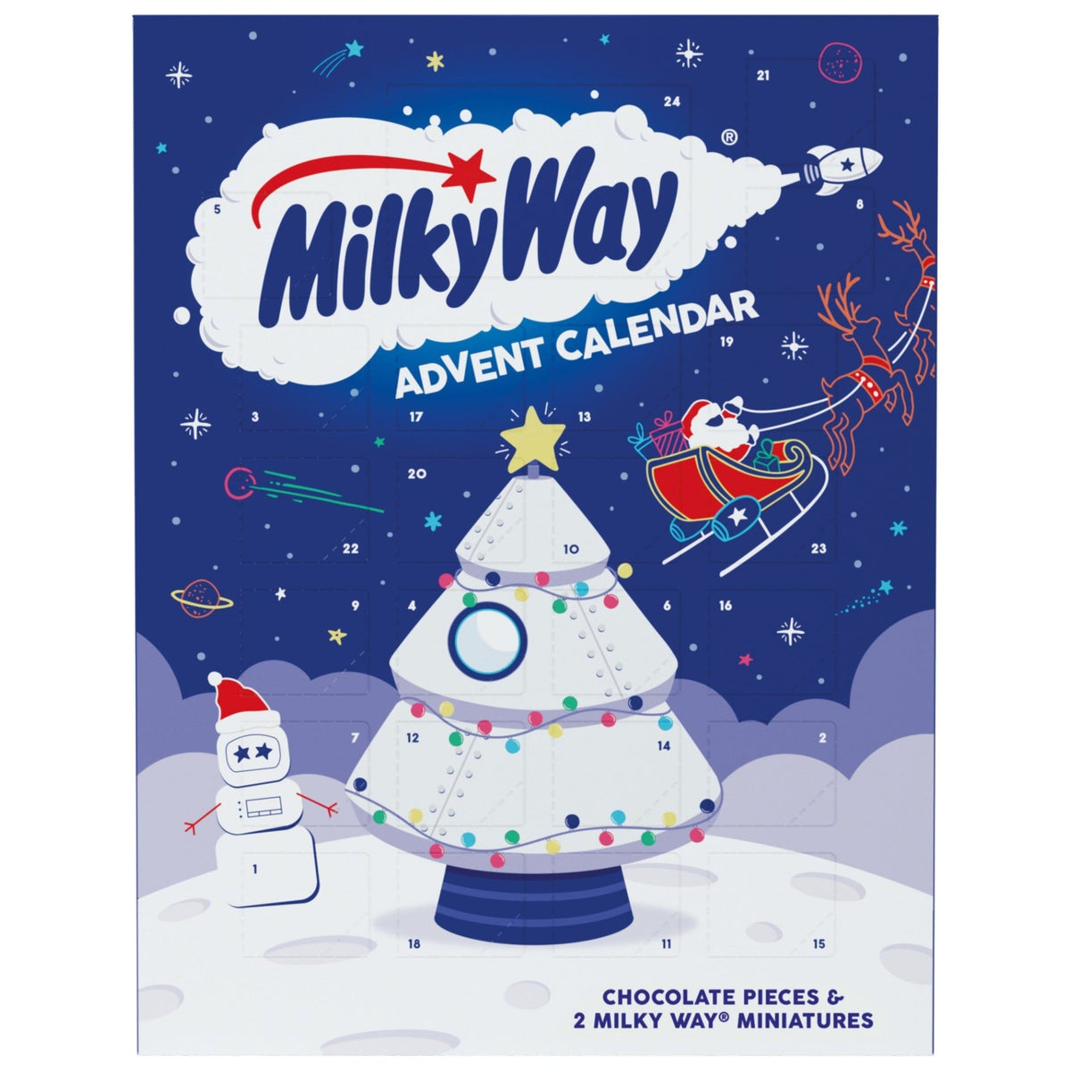 Milky Way Advent Calendar 110g - Blighty's British Store