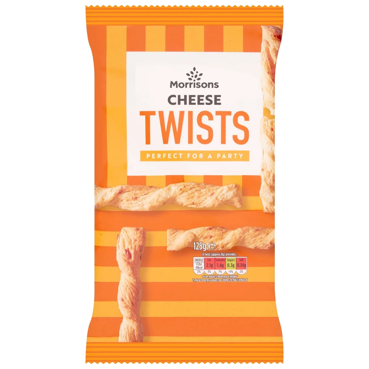 Morrisons Cheese Twists 125g - Blighty's British Store