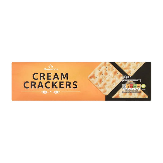 Morrisons Cream Crackers 300g - Blighty's British Store