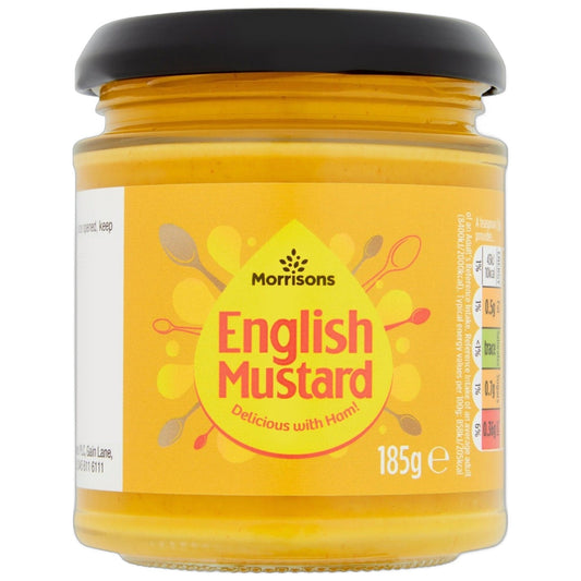 Morrisons English Mustard 185g - Blighty's British Store