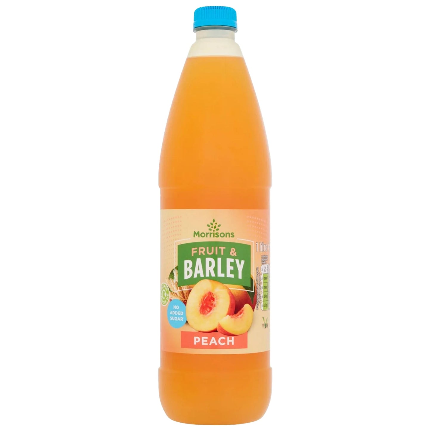 Morrisons Fruit & Barley Peach 1L - Blighty's British Store