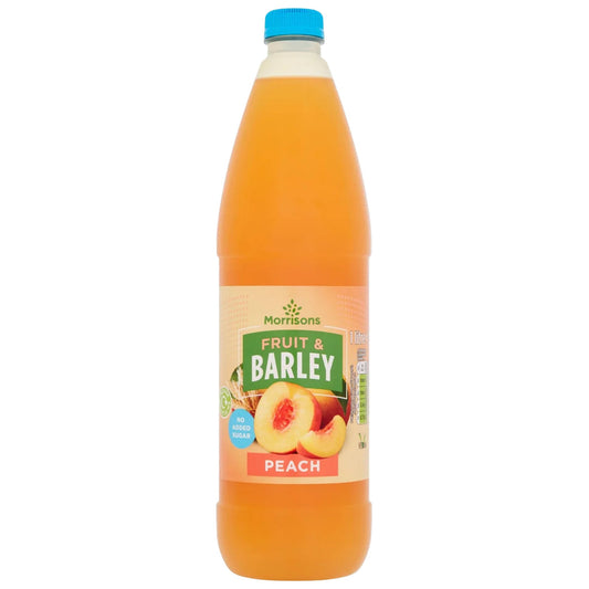 Morrisons Fruit & Barley Peach 1L - Blighty's British Store