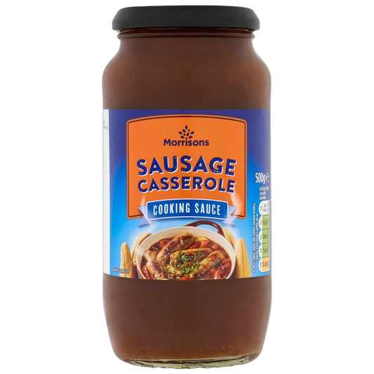 Morrisons Sausage Casserole Cooking Sauce 500g - Blighty's British Store