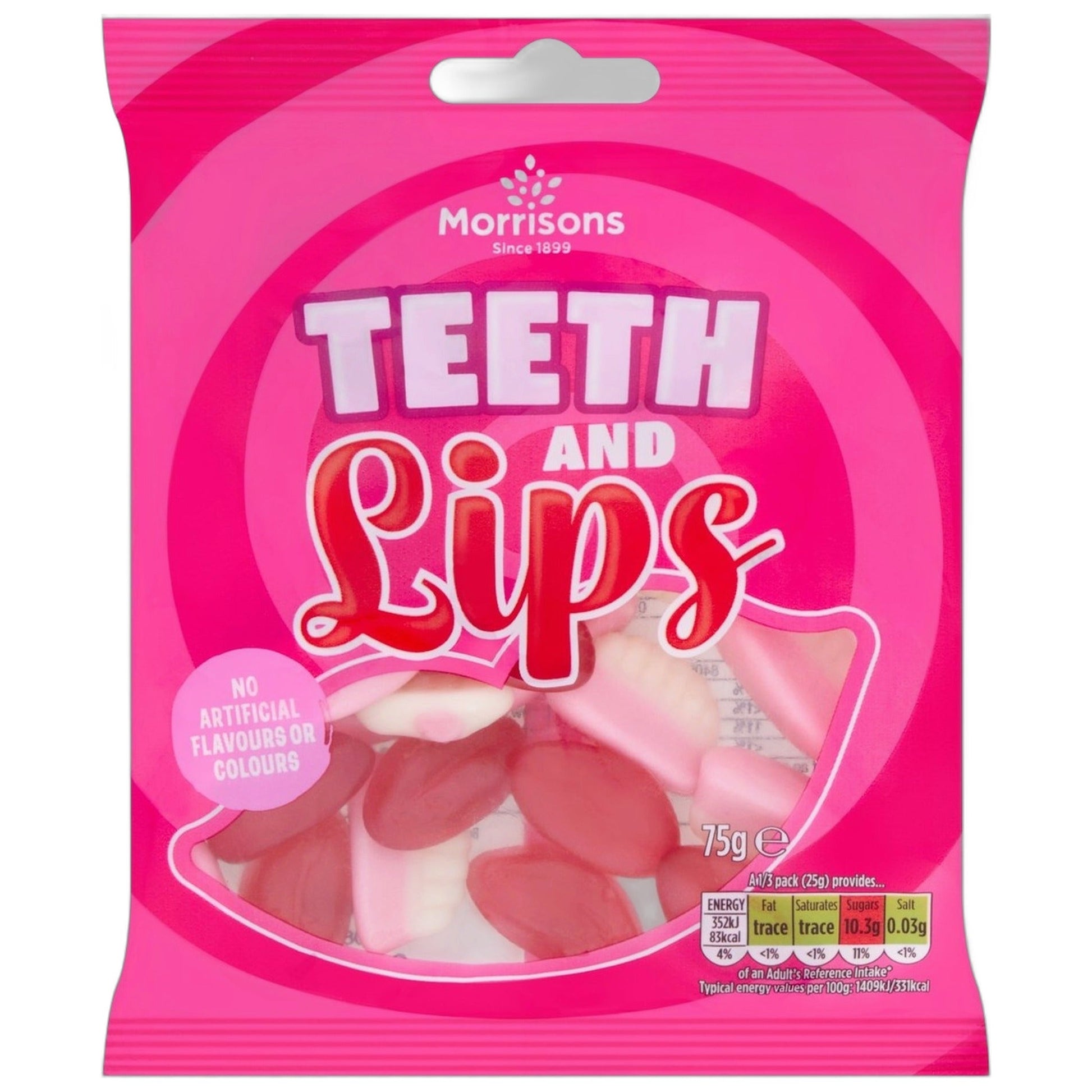 Morrisons Teeth & Lips 75g - Blighty's British Store