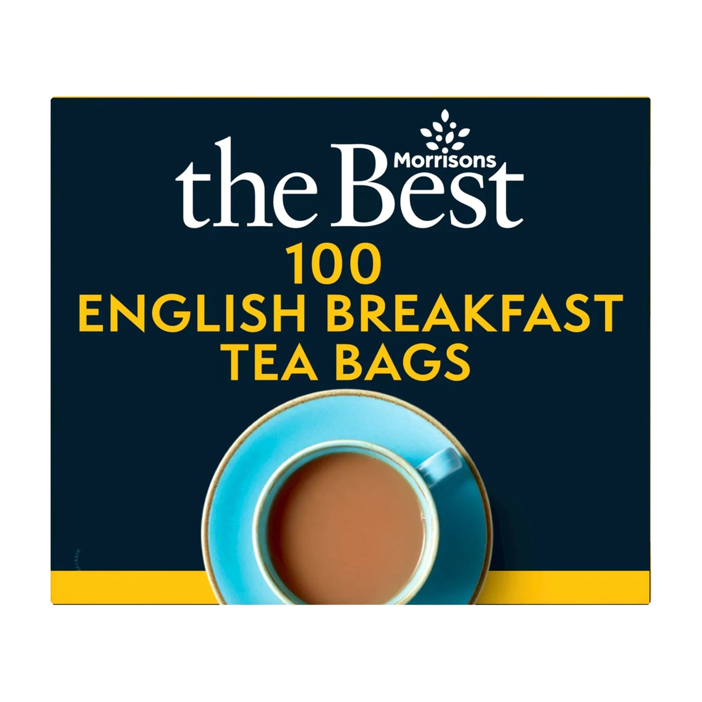 Morrisons The Best English Breakfast Tea 100 Bags 250g - Blighty's British Store
