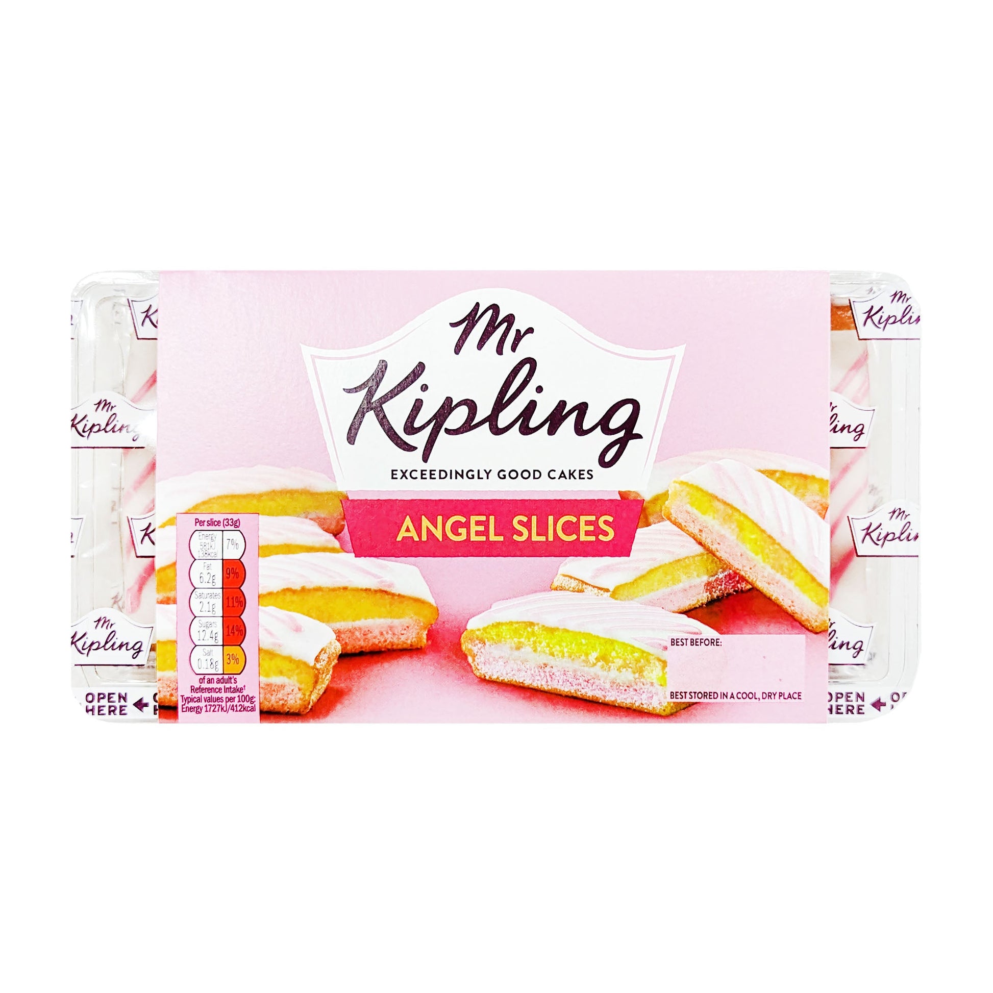 Mr Kipling Angel Slices 6 Pack - Blighty's British Store