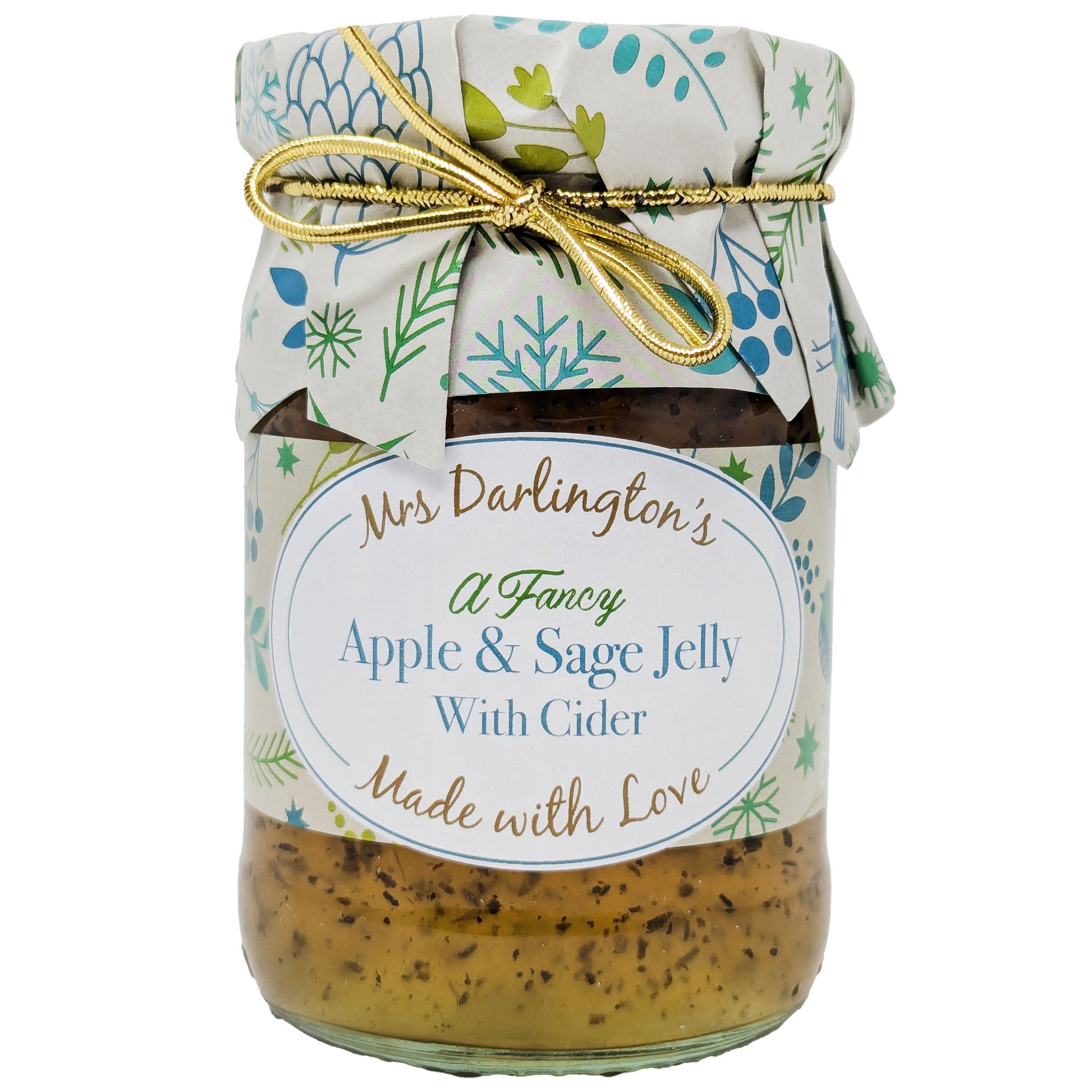 Mrs. Darlington's Fancy Apple & Sage Jelly with Cider 212g - Blighty's British Store