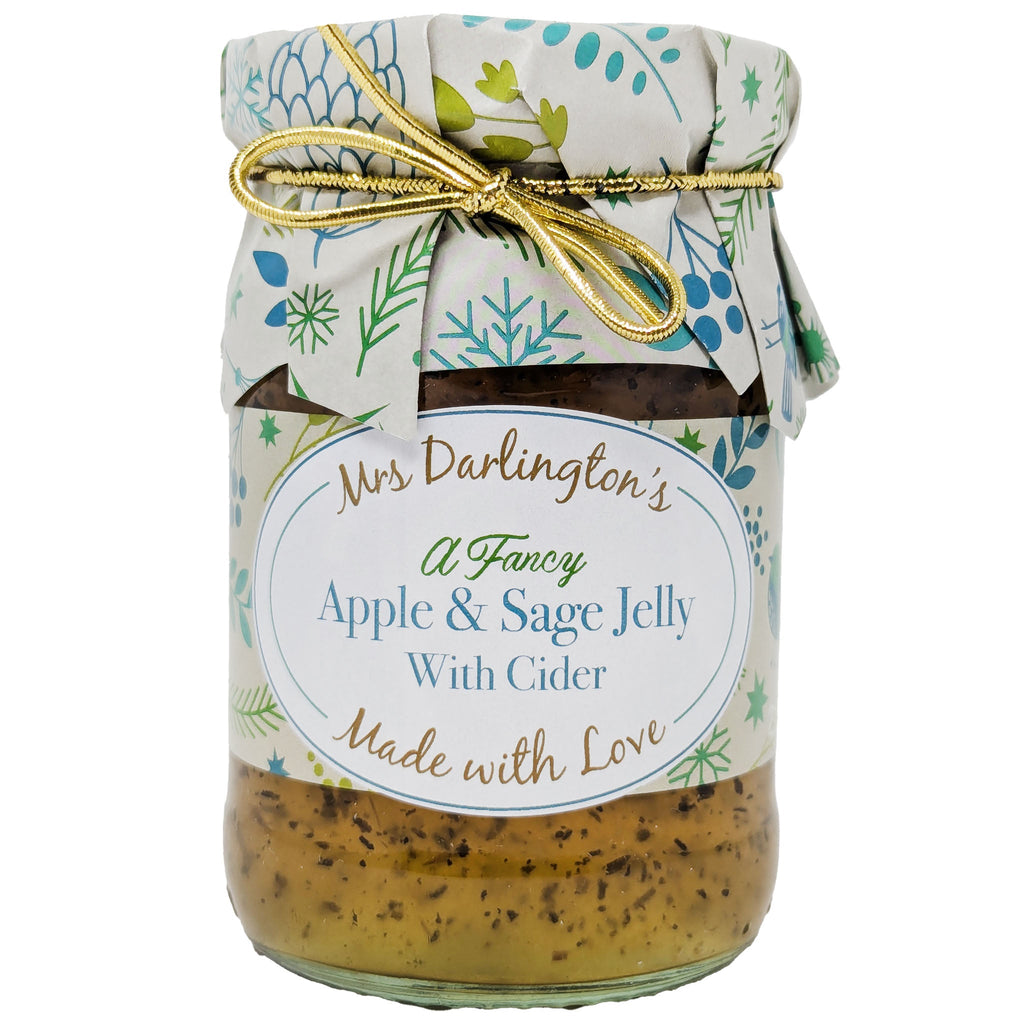 Mrs. Darlington's Fancy Apple & Sage Jelly with Cider 212g - Blighty's British Store