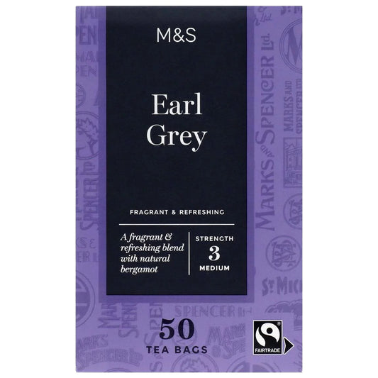 M&S Earl Grey Tea 50 Bags - Blighty's British Store