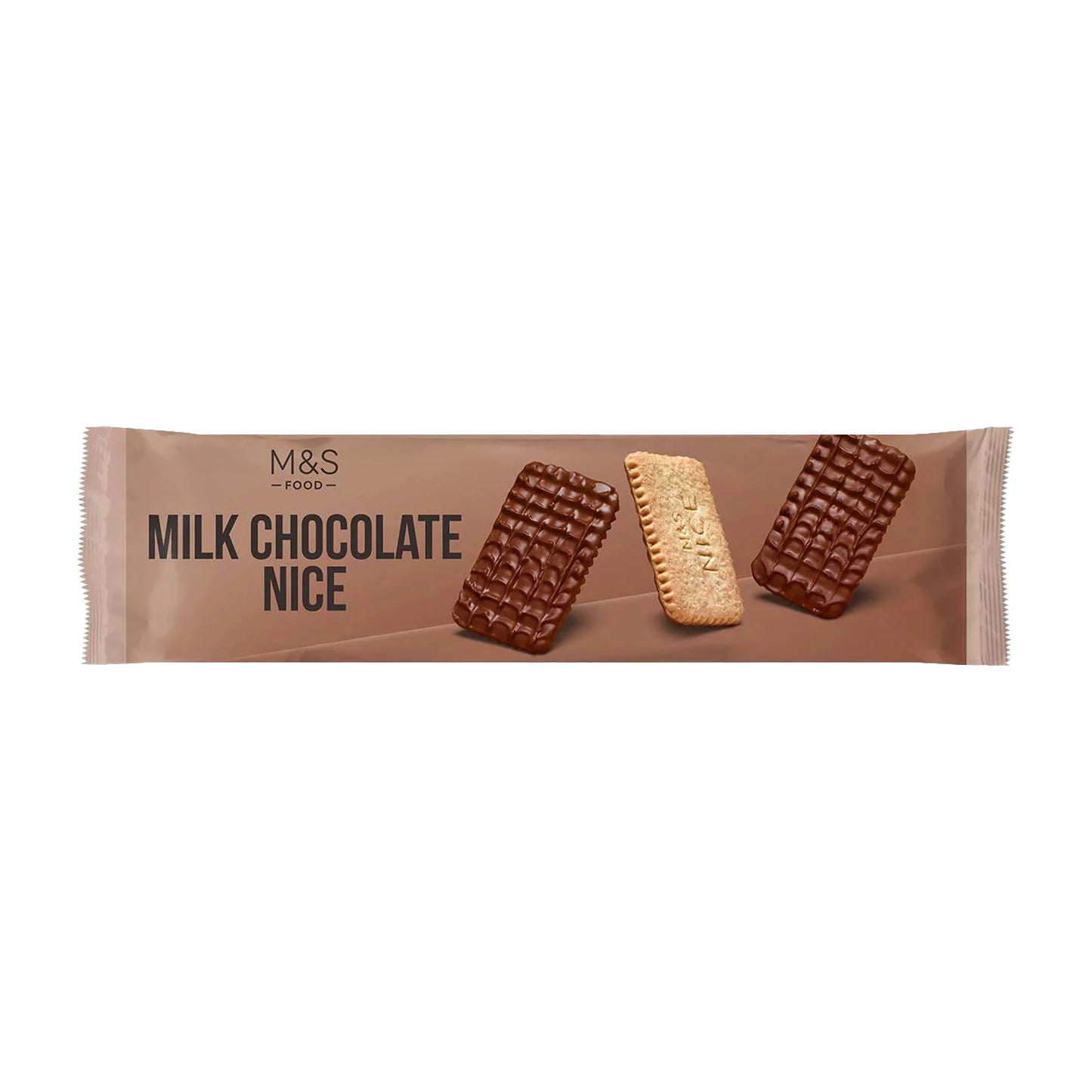 M&S Milk Chocolate Nice Biscuits 250g - Blighty's British Store
