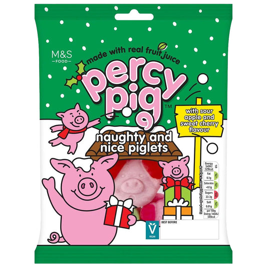 M&S Percy Pig Naughty & Nice Piglets 150g - Blighty's British Store