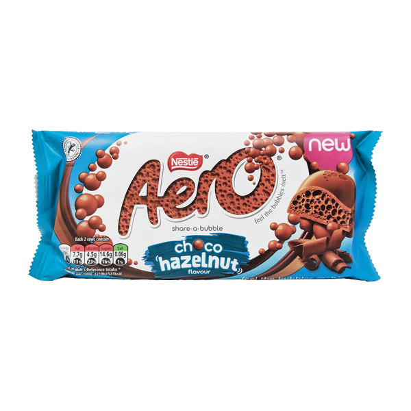 Nestle Aero Choco Hazelnut 90g - Blighty's British Store