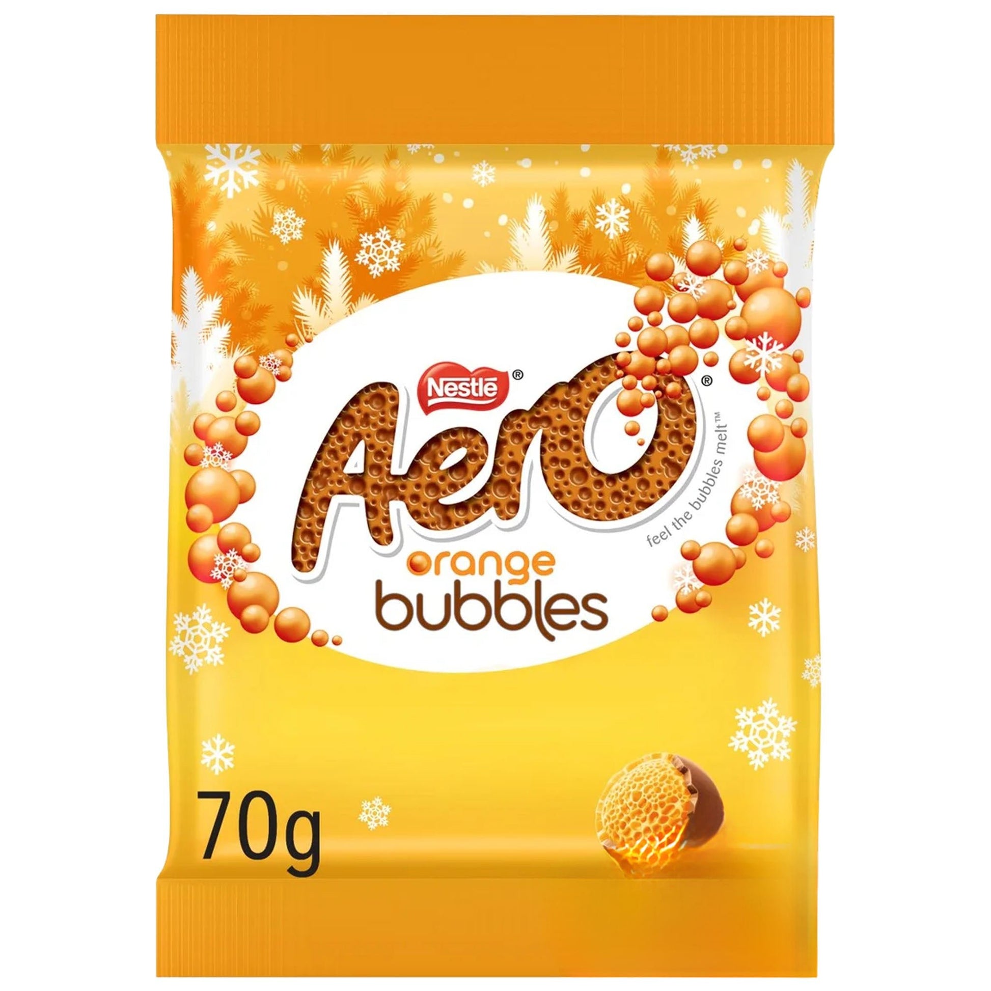 Nestle Aero Orange Bubbles 70g - Blighty's British Store