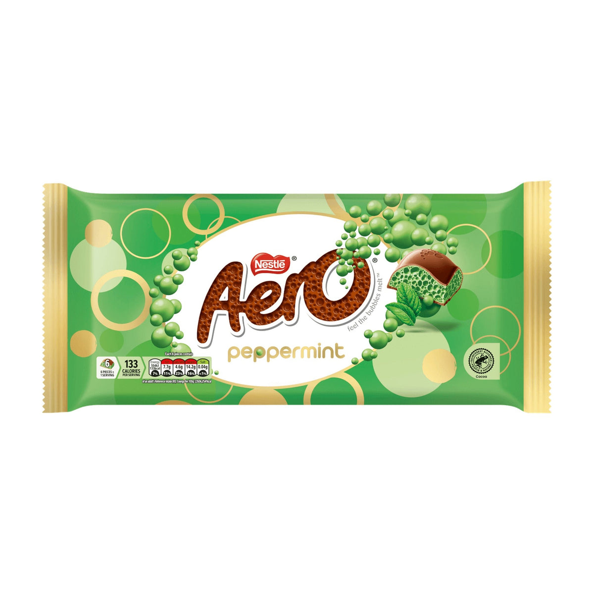 Nestle Aero Peppermint Giant Sharing Bar 295g - Blighty's British Store