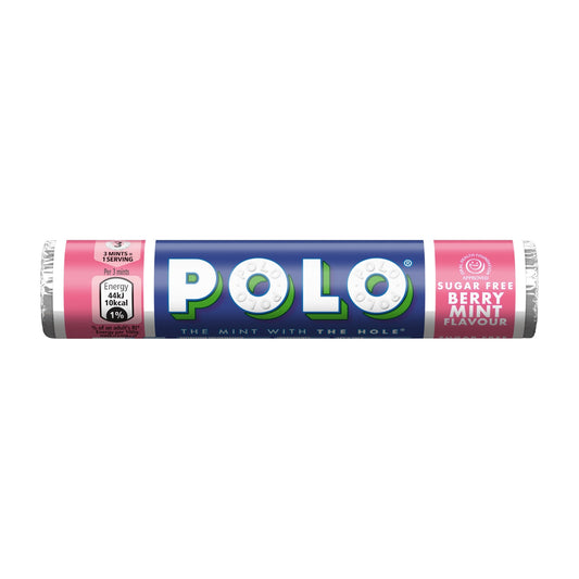 Nestle Polo Sugar Free Berry Mint 34g - Blighty's British Store