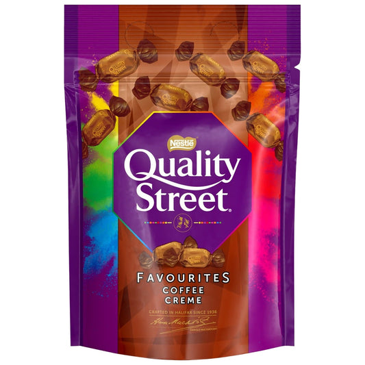 Nestle Quality Street Favourites Coffee Creme Pouch 281g - Blighty's British Store