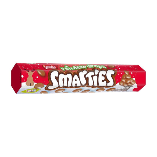 Nestle Smarties Reindeer Drops Giant Tube 120g - Blighty's British Store