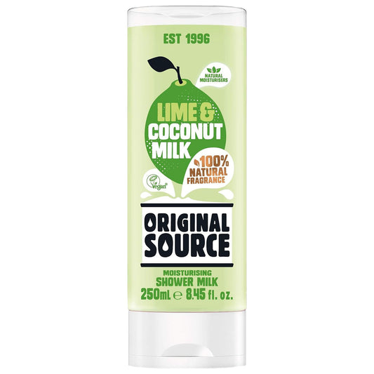 Original Source Lime & Coconut Milk Shower Gel 250ml - Blighty's British Store