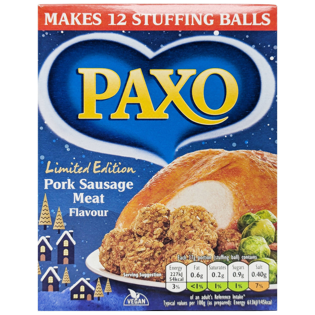 Paxo Pork Sausage Meat Flavour 170g - Blighty's British Store