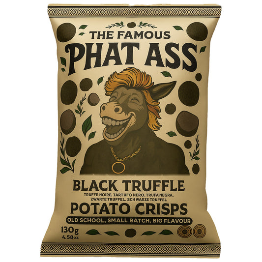 Phat Ass Black Truffle Crisps 130g - Blighty's British Store