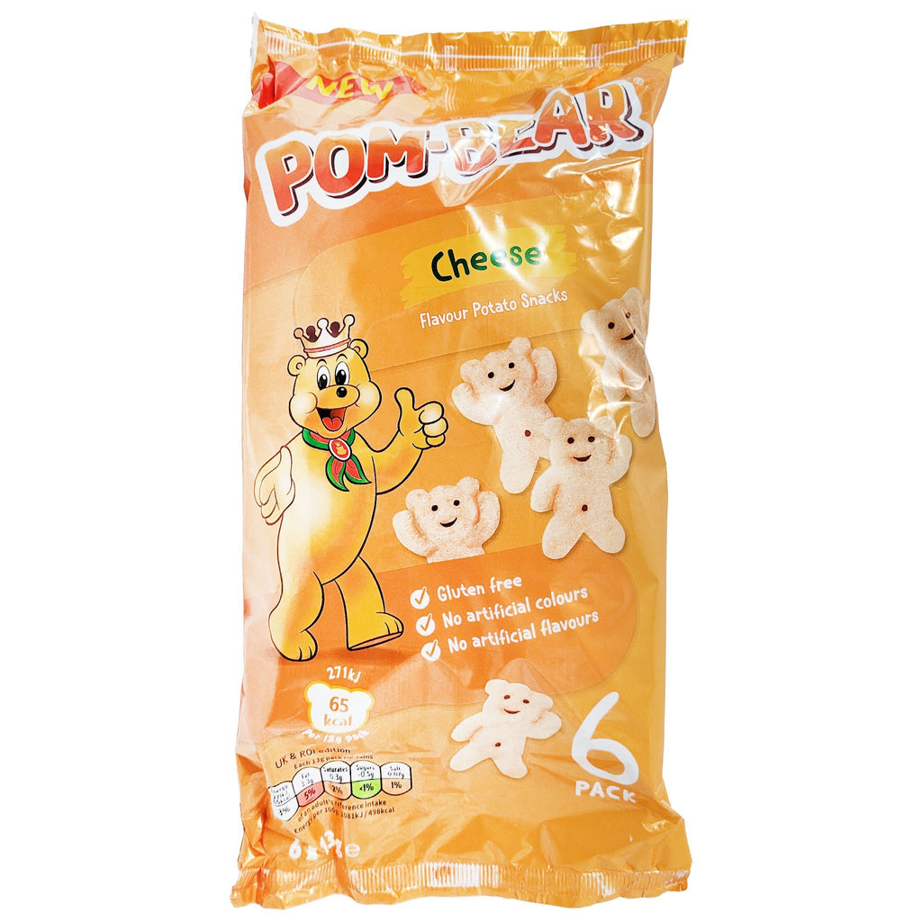 Pom - Bear Cheese 6 Pack (6 x 13g) - Blighty's British Store