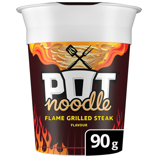 Pot Noodle Flame Grilled Steak 90g - Blighty's British Store