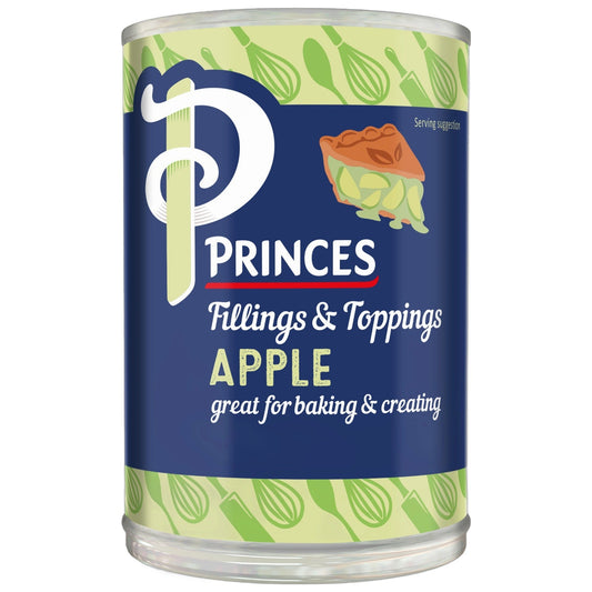 Princes Bramley Apple Fruit Filling 395g - Blighty's British Store