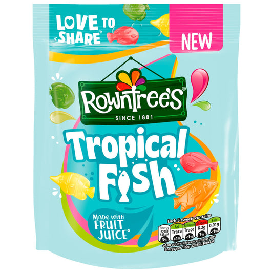 Rowntree's Tropical Fish 115g - Blighty's British Store