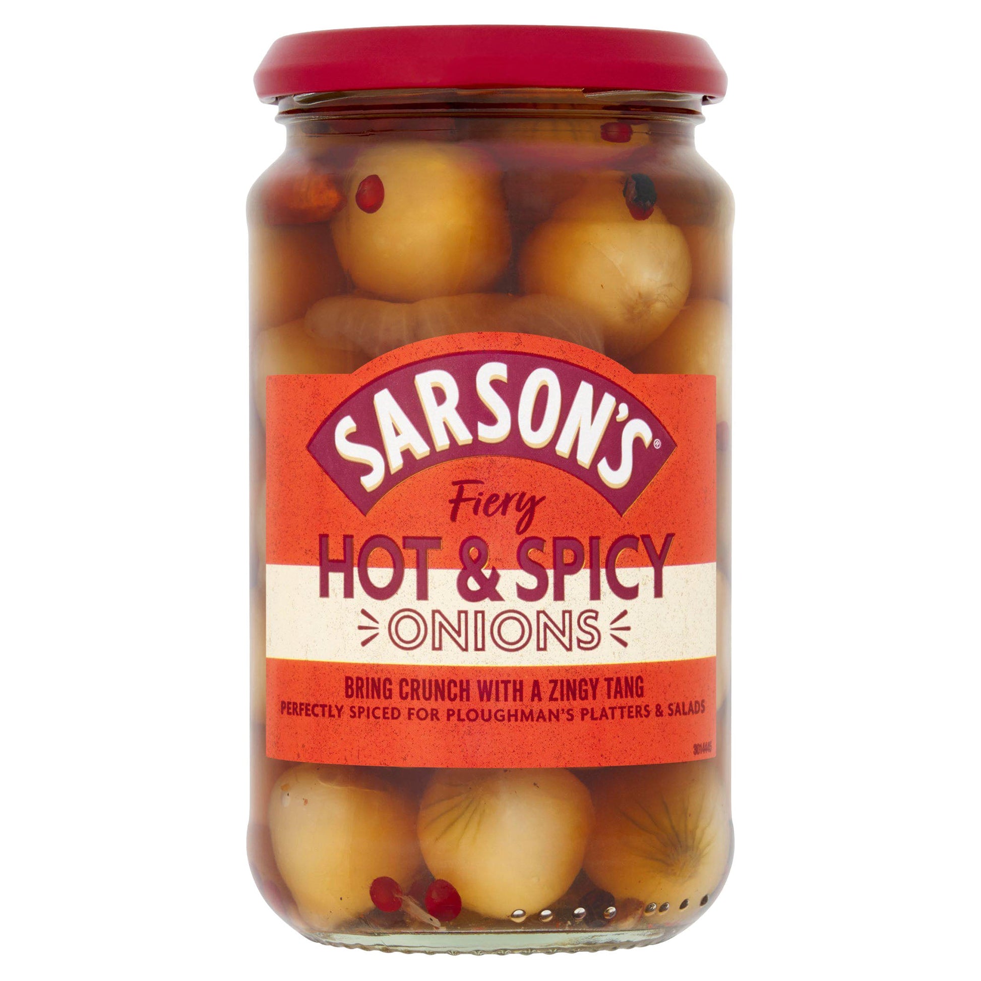 Sarson's (Haywards) Hot & Spicy Pickled Onions 460g - Blighty's British Store