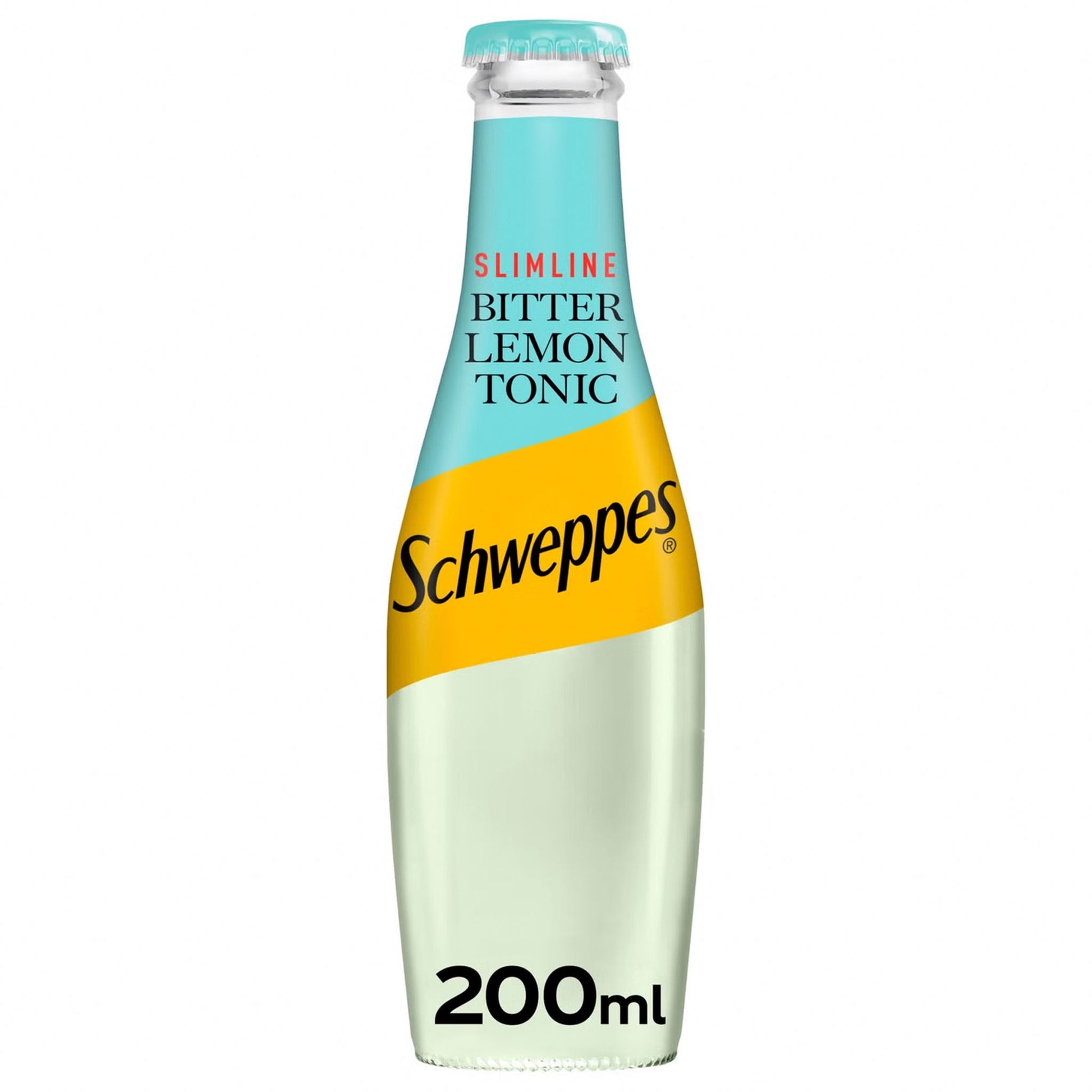 Schweppes Slimline Bitter Lemon 200ml - Blighty's British Store