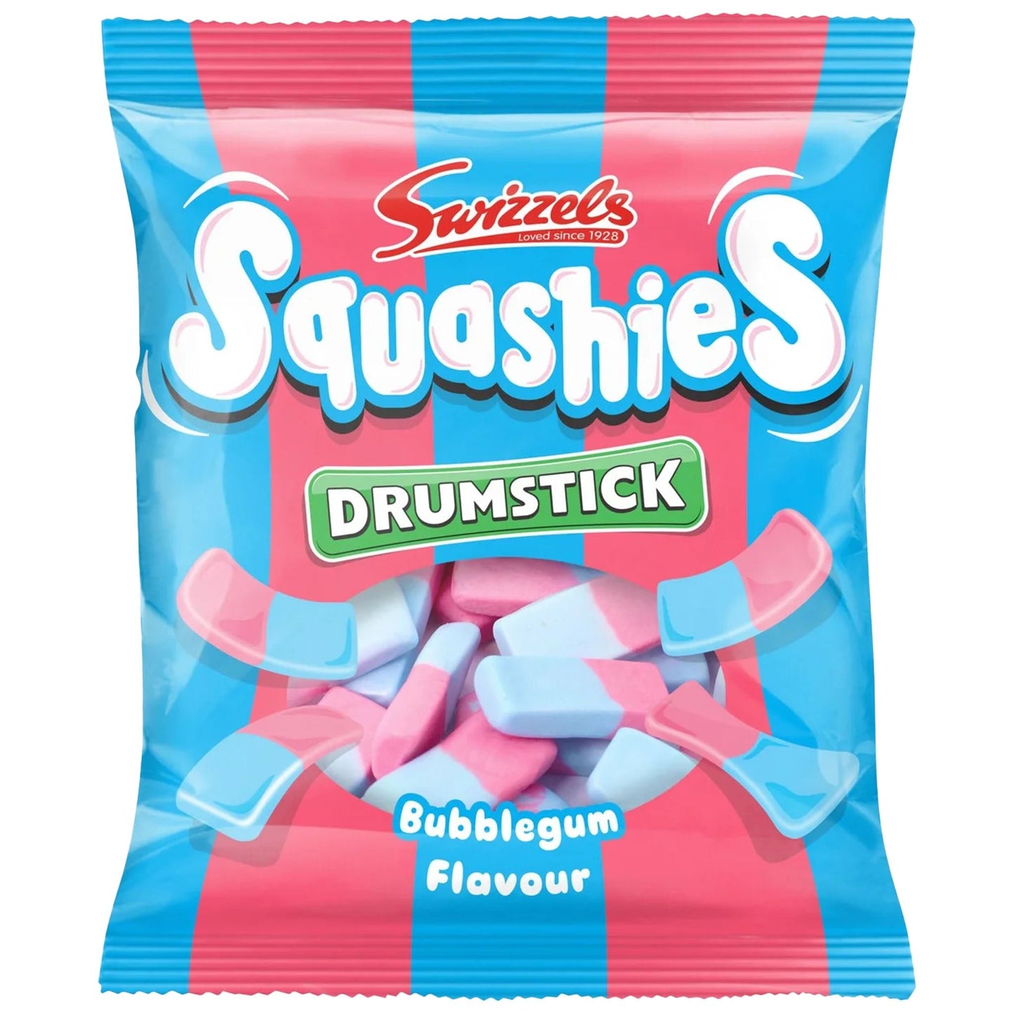 Swizzels Drumstick Squashies Bubblegum 120g - Blighty's British Store