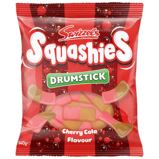 Swizzels Drumstick Squashies Cherry Cola 140g - Blighty's British Store