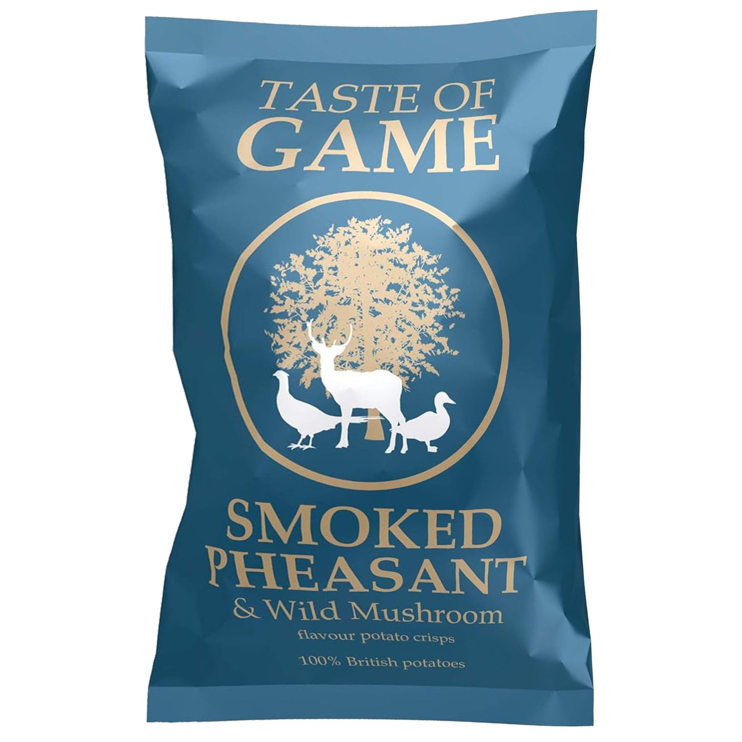 Taste of Game Smoked Pheasant & Wild Mushroom Flavour Crisps 150g - Blighty's British Store