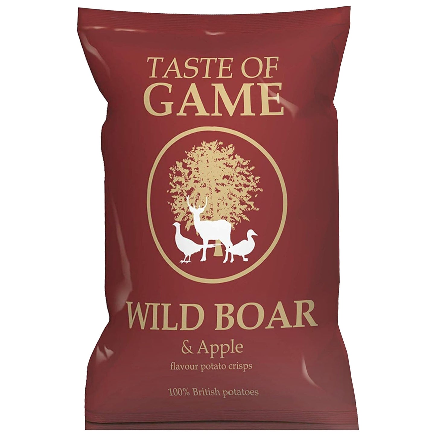 Taste of Game Wild Boar & Apple Flavour Crisps 150g - Blighty's British Store