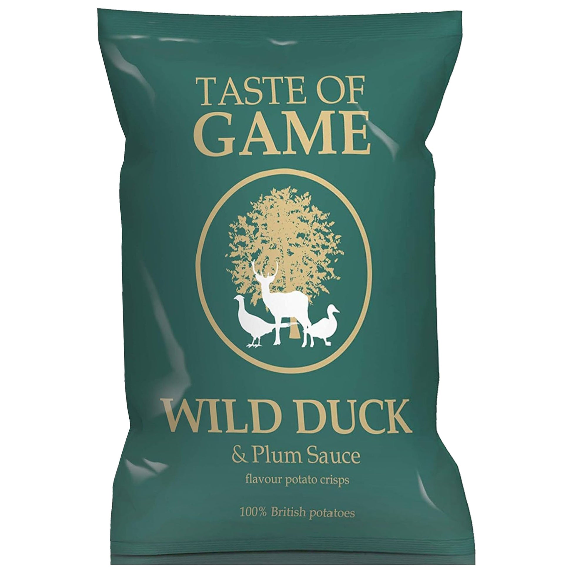 Taste of Game Wild Duck & Plum Sauce Flavour Crisps 150g - Blighty's British Store