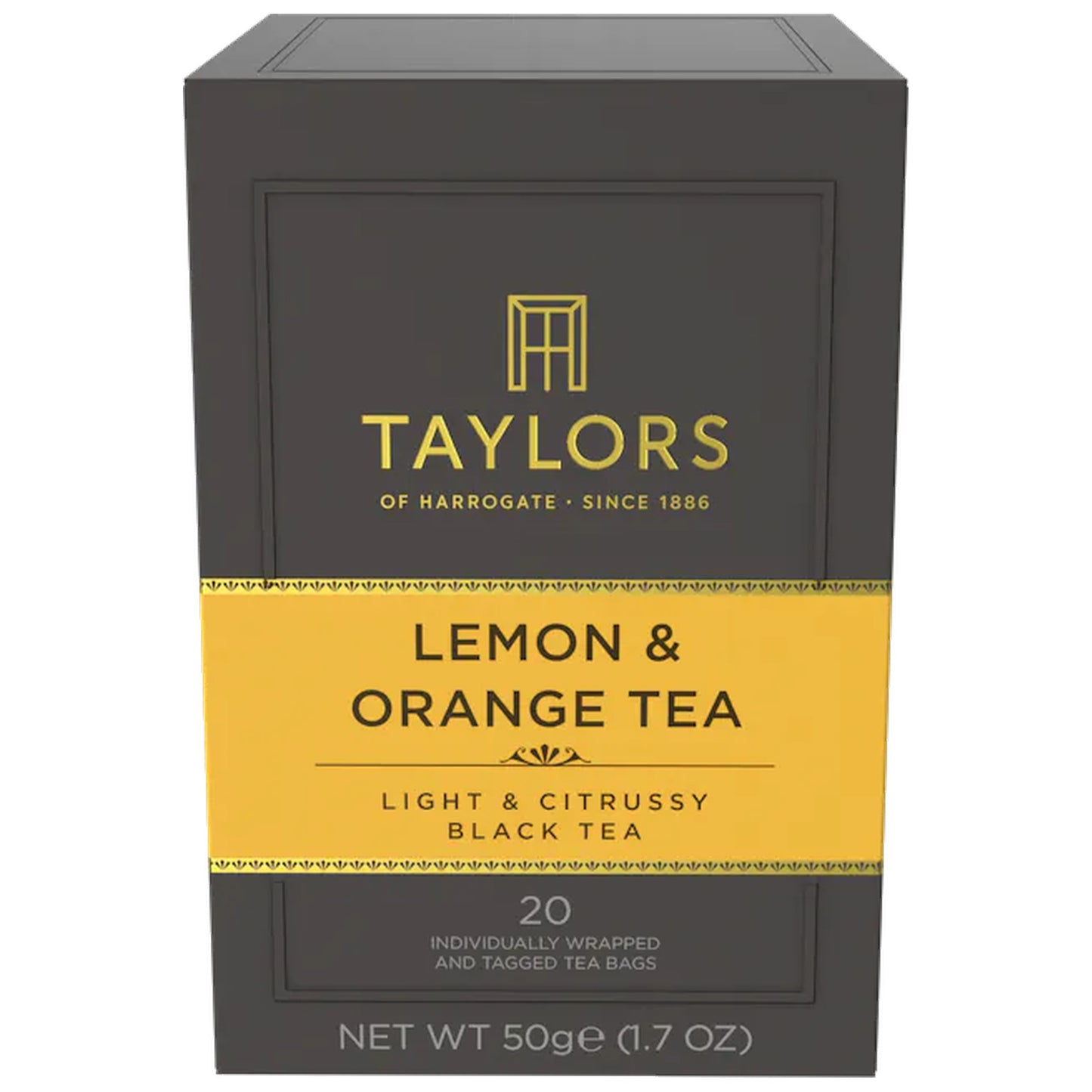 Taylors of Harrogate Lemon & Orange 20 Bags 50g