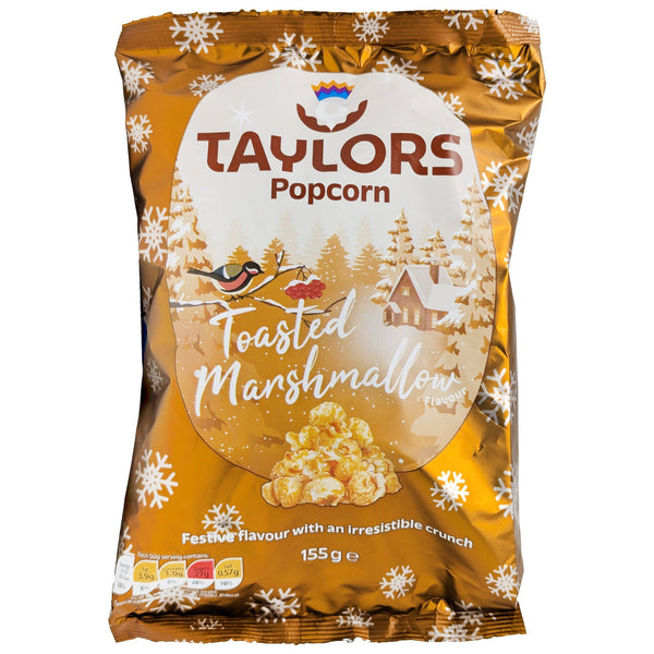 Taylors Toasted Marshmallow Flavour Popcorn 155g - Blighty's British Store