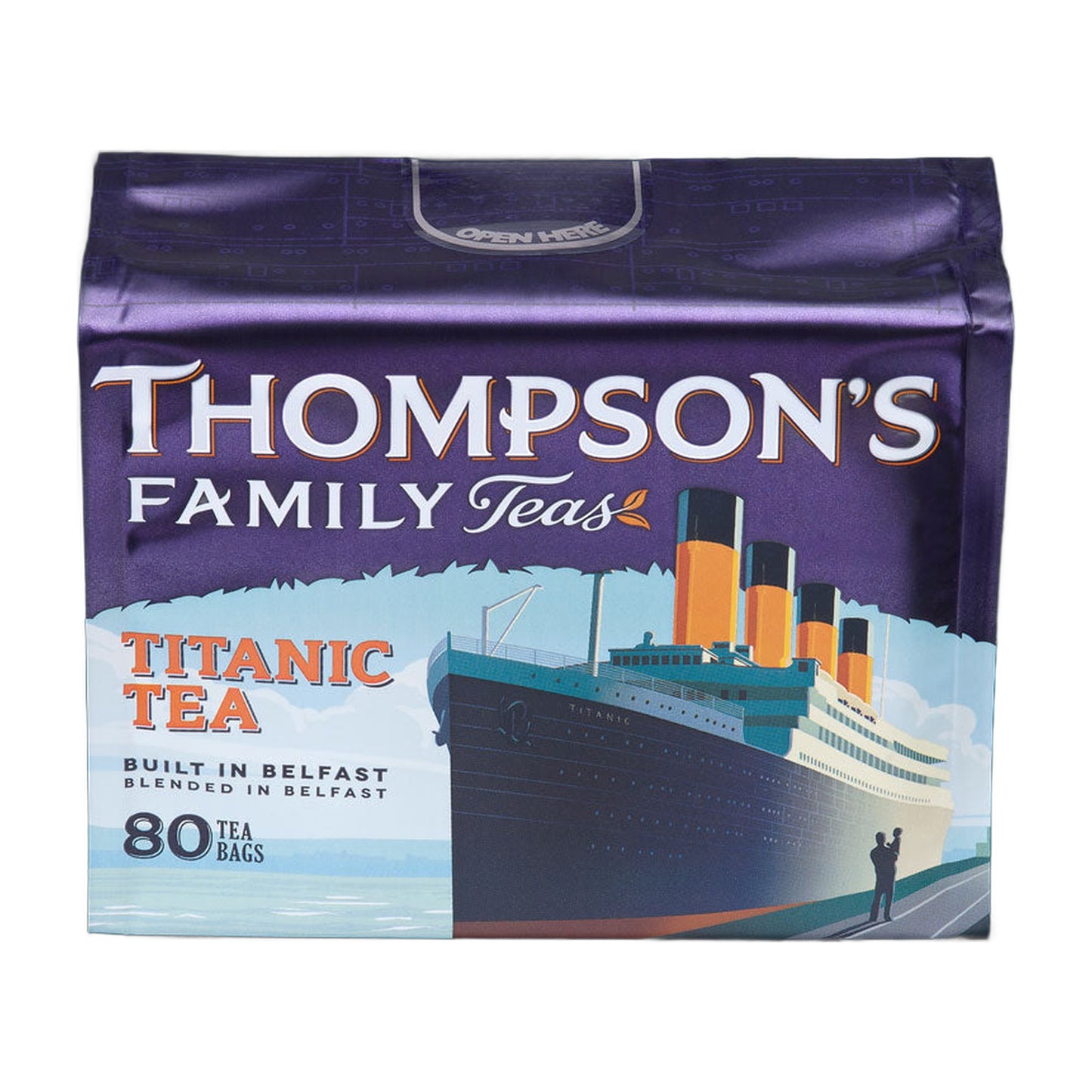 Thompson's Titanic Tea 80 Bags 250g