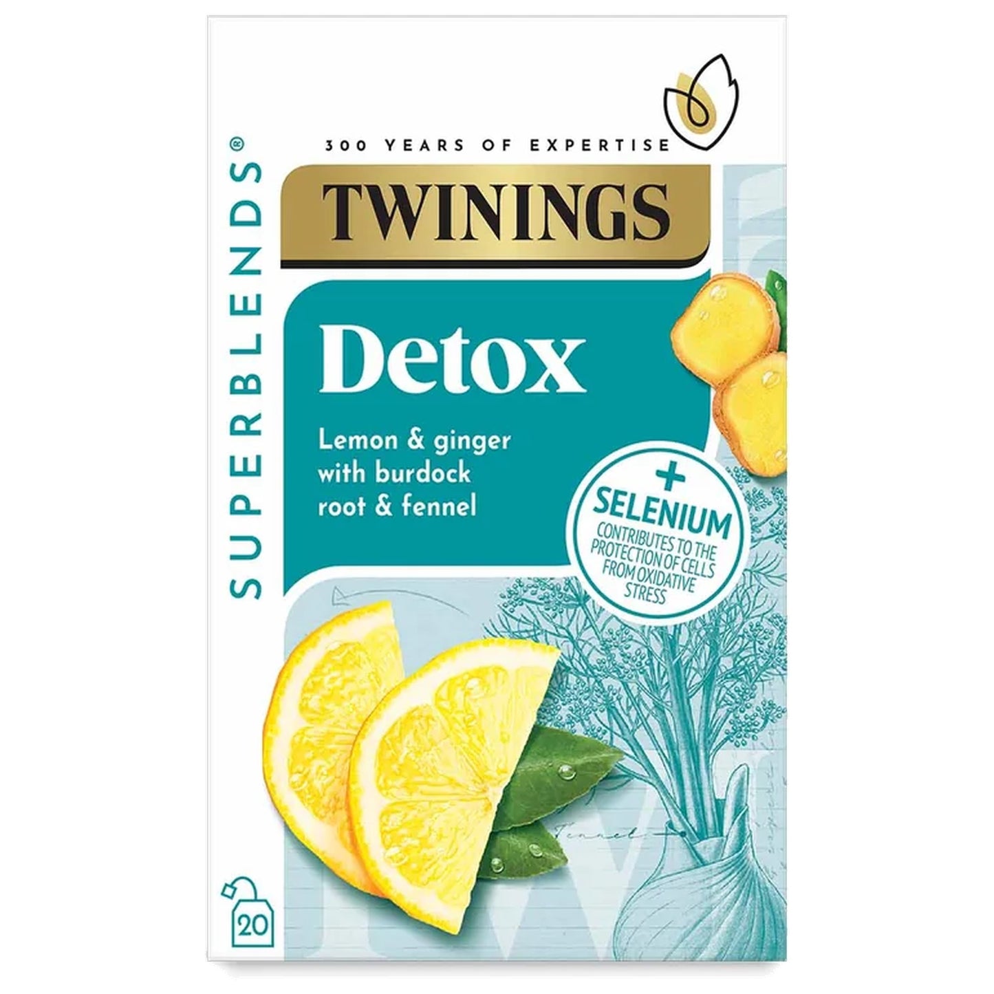 Twinings Superblends Detox 20 Bags 40g