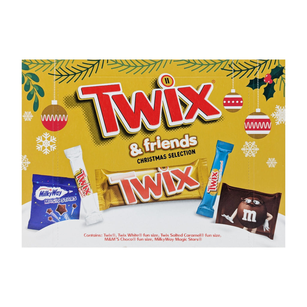 Twix & Friends Christmas Selection Box 140g - Blighty's British Store