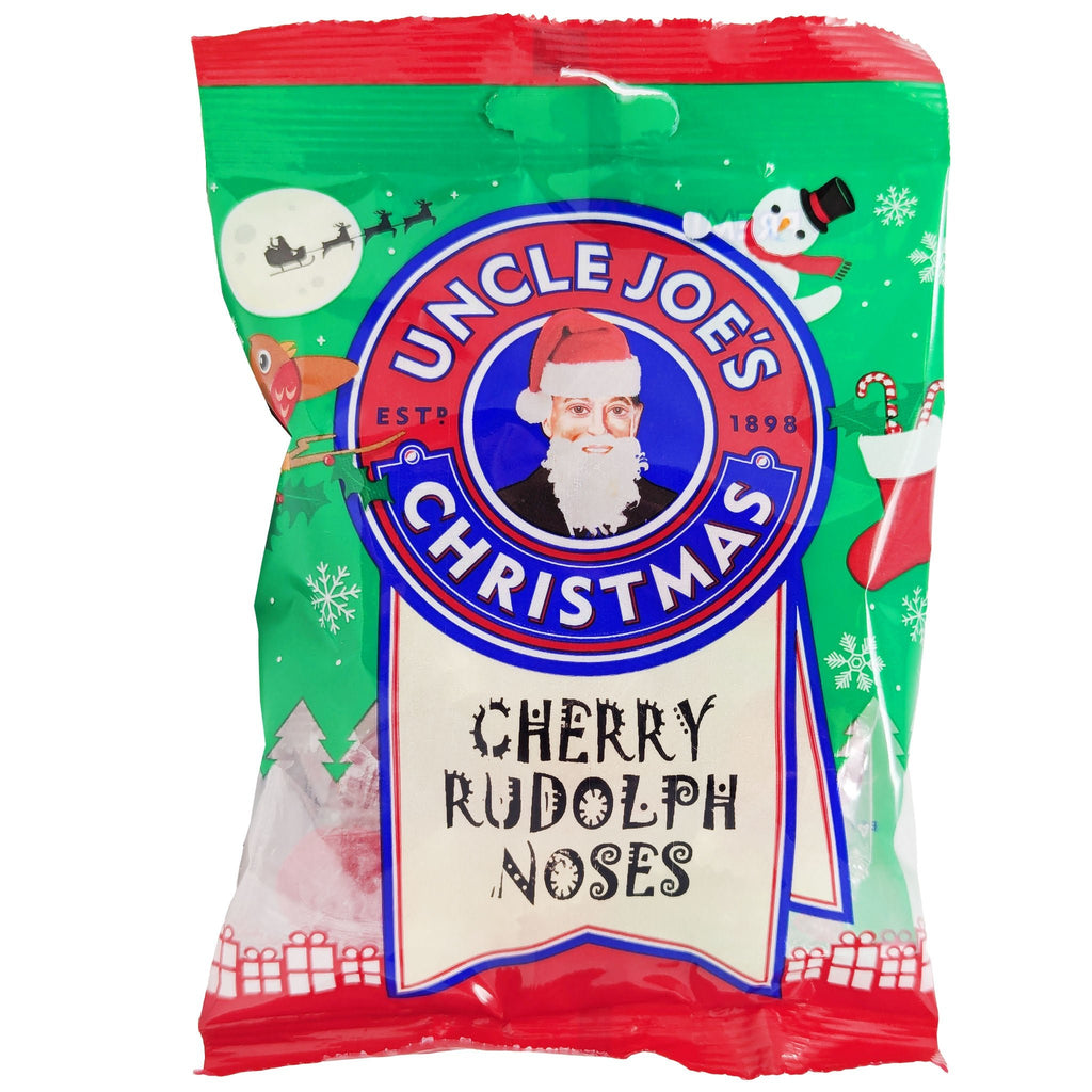 Uncle Joe's Christmas Cherry Rudolph Noses 75g - Blighty's British Store