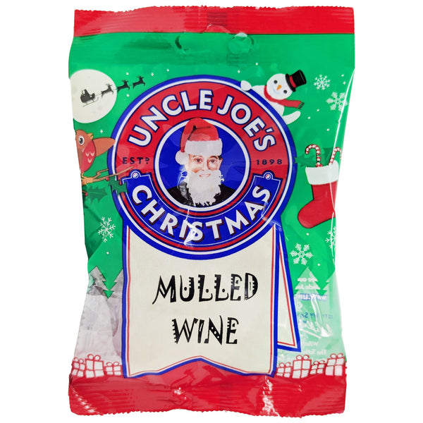 Uncle Joe's Christmas Mulled Wine Sweets 75g - Blighty's British Store