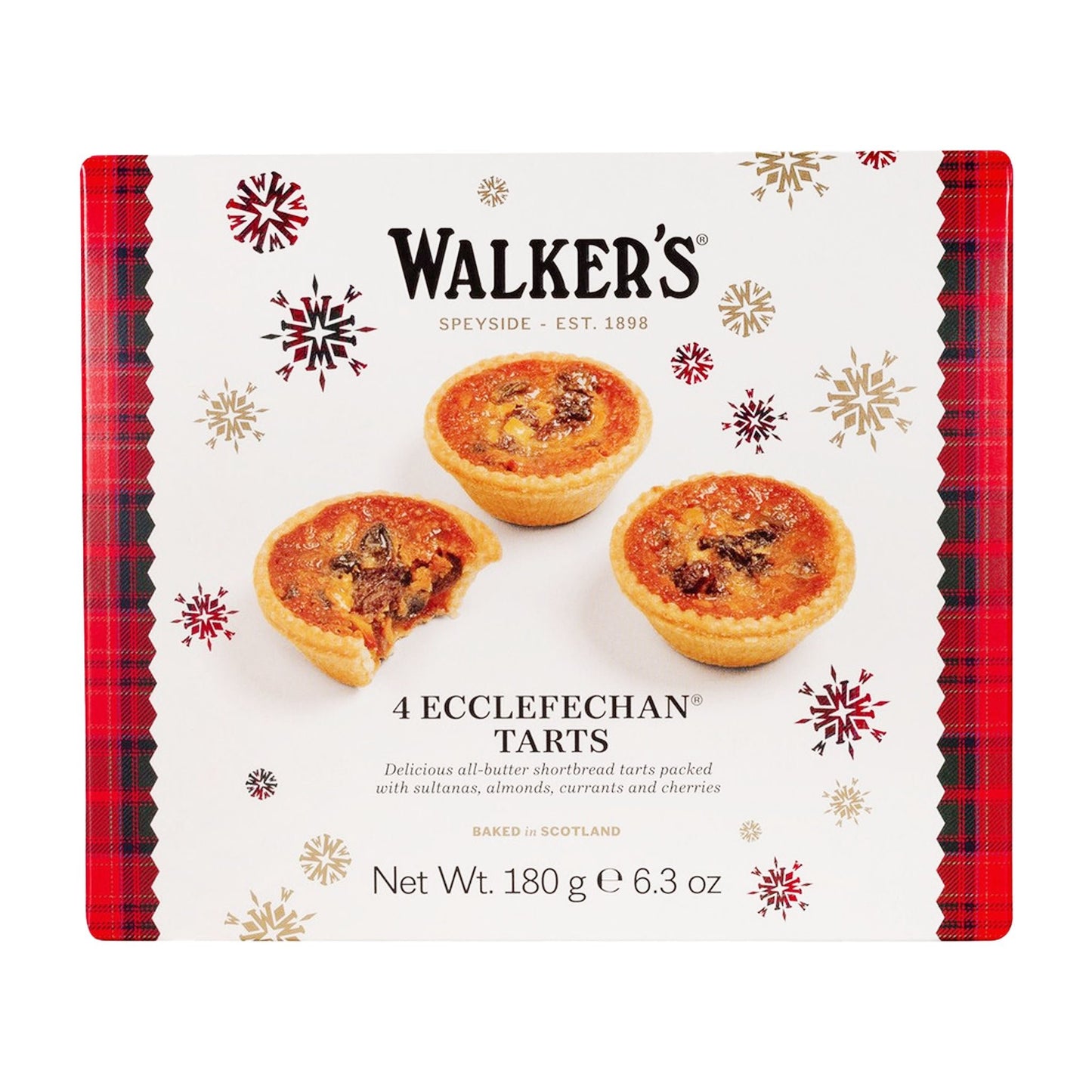 Walker's 4 Ecclefechan Tarts 180g - Blighty's British Store
