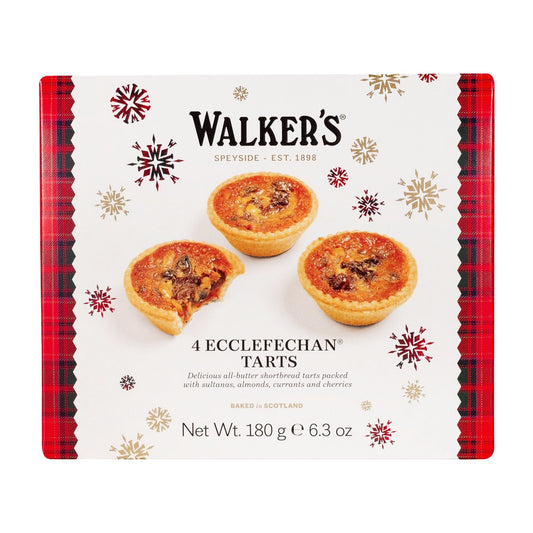 Walker's 4 Ecclefechan Tarts 180g - Blighty's British Store