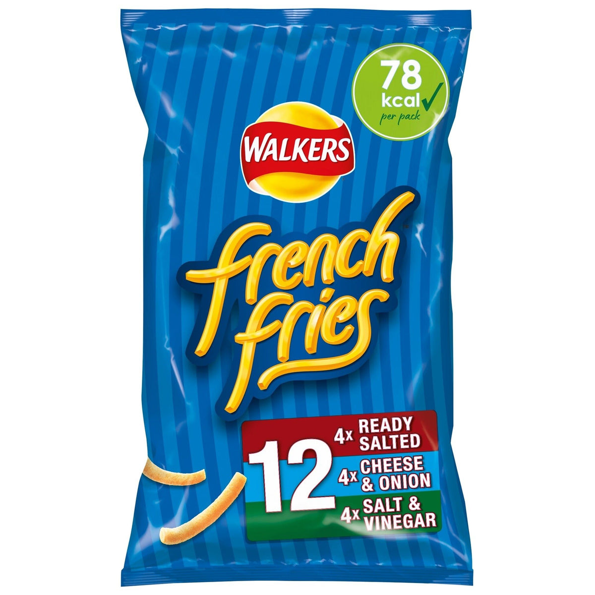 Walkers French Fries Variety 12 Pack (12 x 18g) - Blighty's British Store