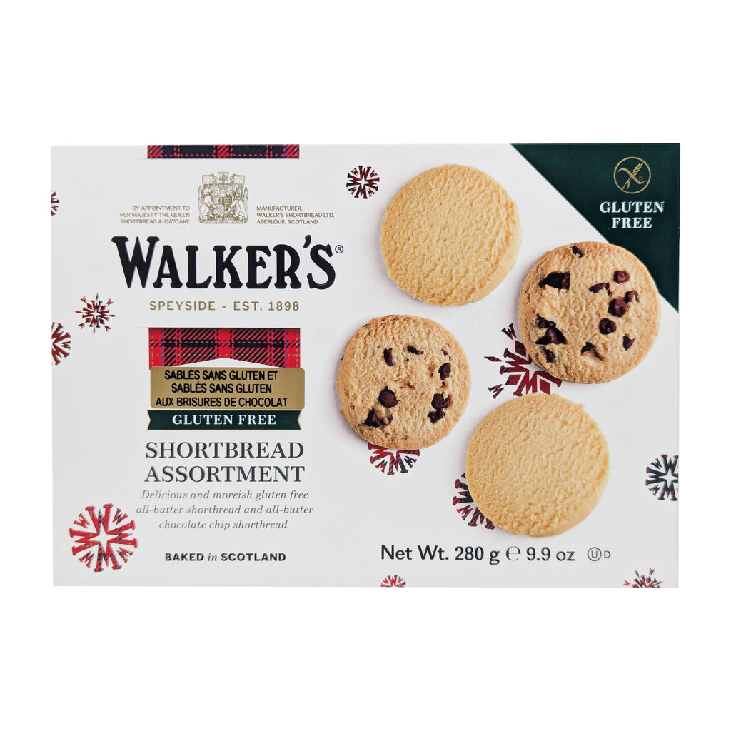 Walker's Gluten Free Shortbread Assortment 280g - Blighty's British Store