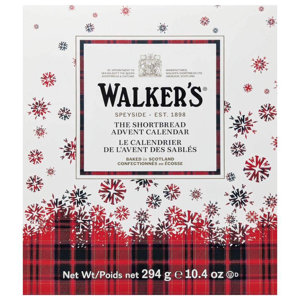 Walker's Shortbread Advent Calendar 294g - Blighty's British Store