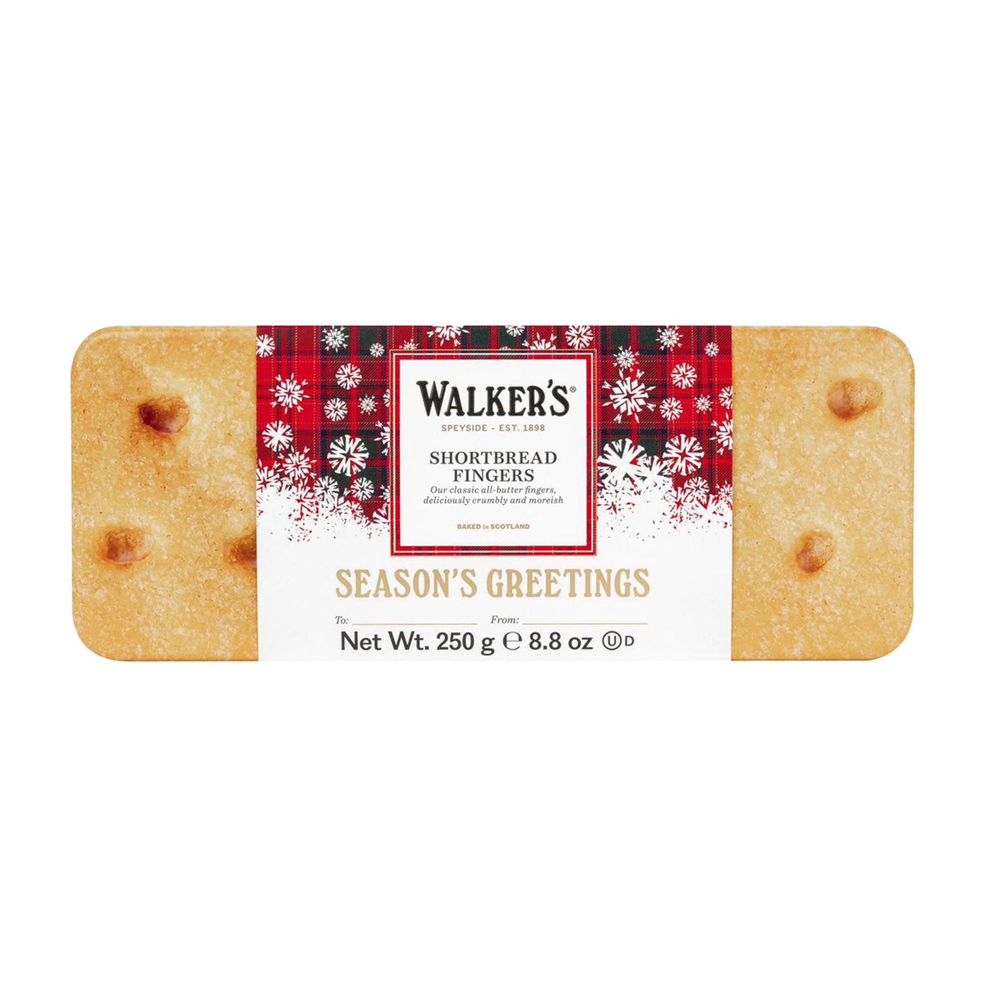 Walker's Shortbread Fingers Tin 250g - Blighty's British Store